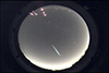 Perseid fireball after midnight on the morning of August 13, 2013