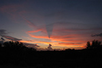 Evening clouds