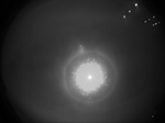 Moon Halo on the evening of Friday December 21, 2018