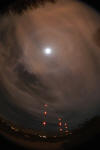 Moon halo March 26, 2007