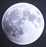 Moving Gif file of Lunar Eclipse Sunday January 20, 2019