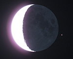 Lunar occultation of Mars