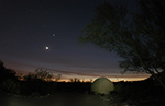 Moon, Venus, and Jupiter June 19, 2015
