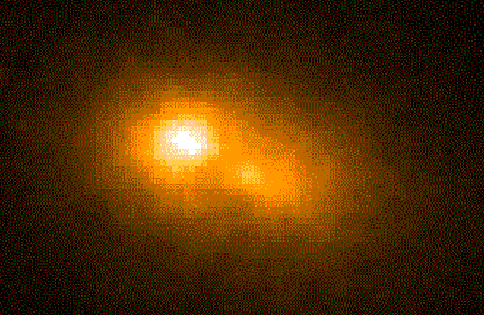 Double nucleus of M31