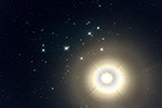 Venus and Pleiades April 2, 2020